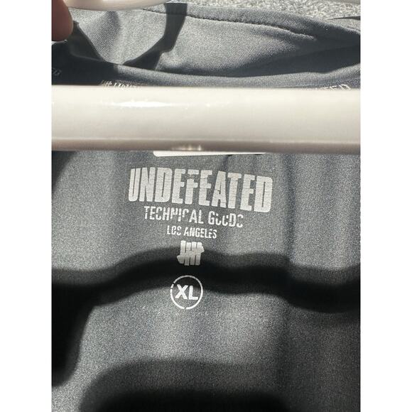 UNDFTD/Undefeated Technical Goods Gray Sleeve 1/4 Zip Pullover Jacket Xl - Picture 6 of 7